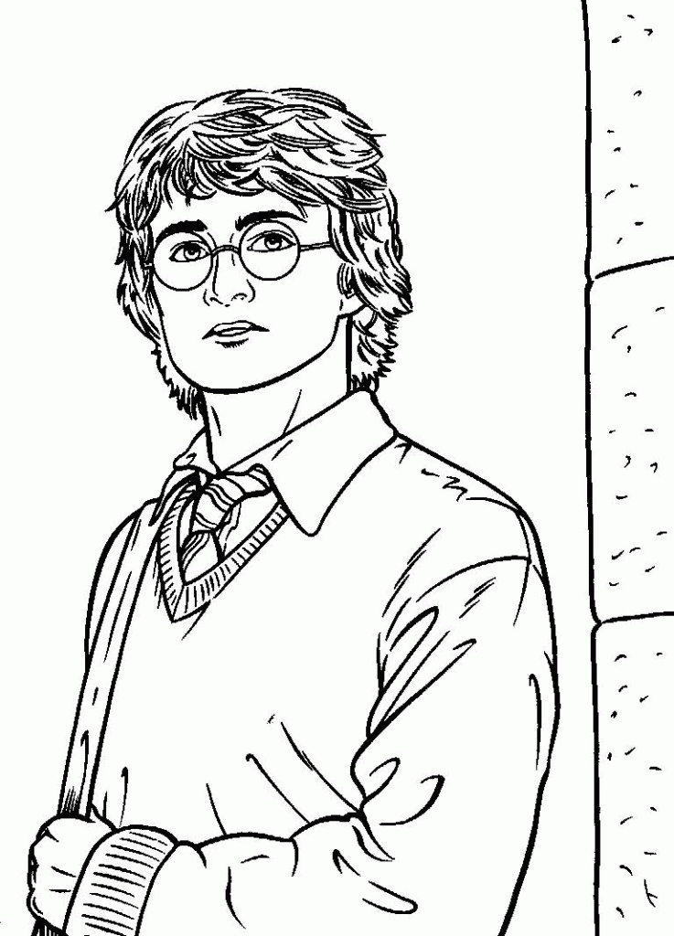Harry Potter Coloring Pages Ginny Coloring Home