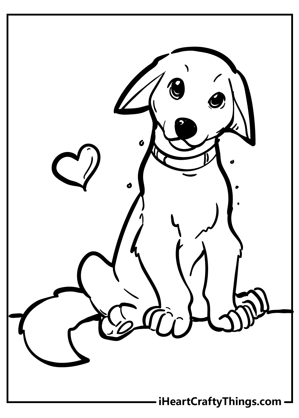 Hip tesis Leve Peladura Dog Coloring Printable Juicio Oscuro Creer
