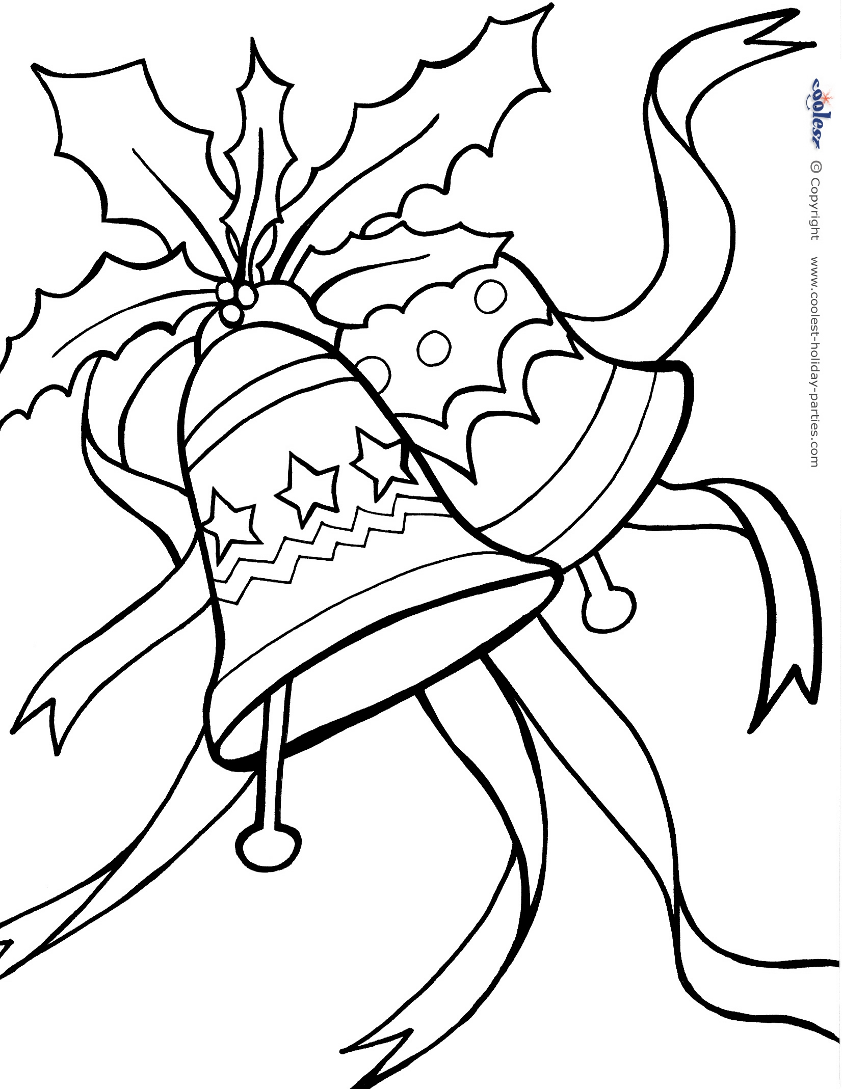 Holiday Coloring Sheets Free Printable