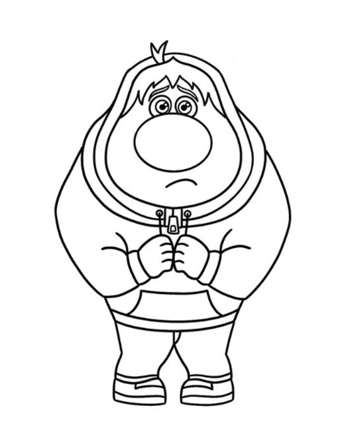 Inside Out Coloring Pages Free Printable PDF 