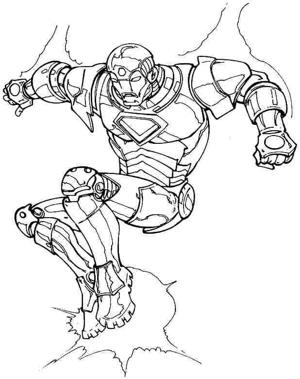 Iron Man Coloring Pages ColoringLib