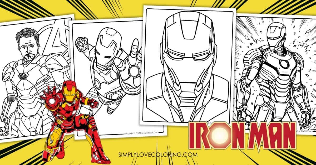 Iron Man Coloring Sheet Printable Infoupdate