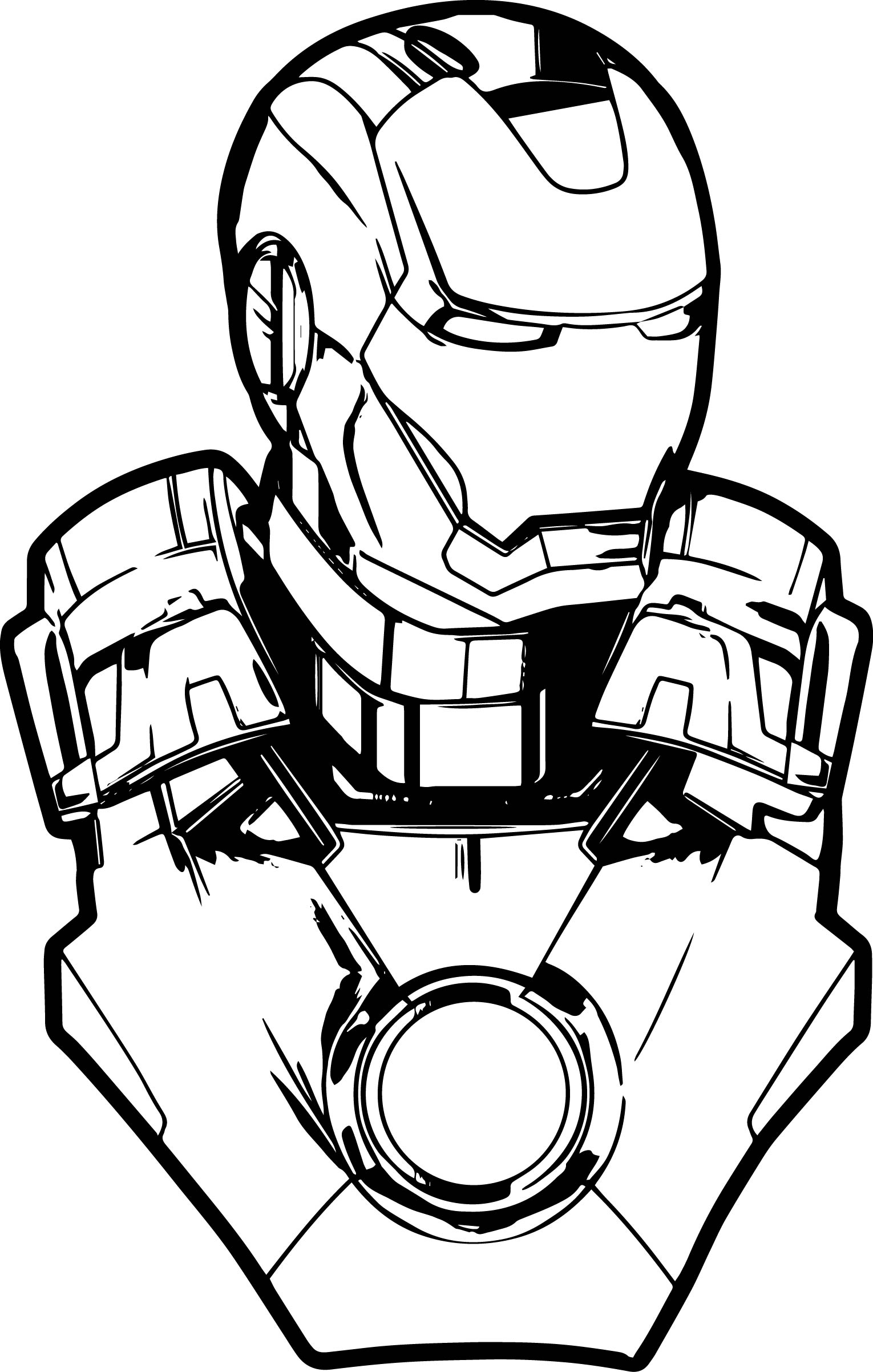 Iron Man Coloring Sheets Free Printable Templates