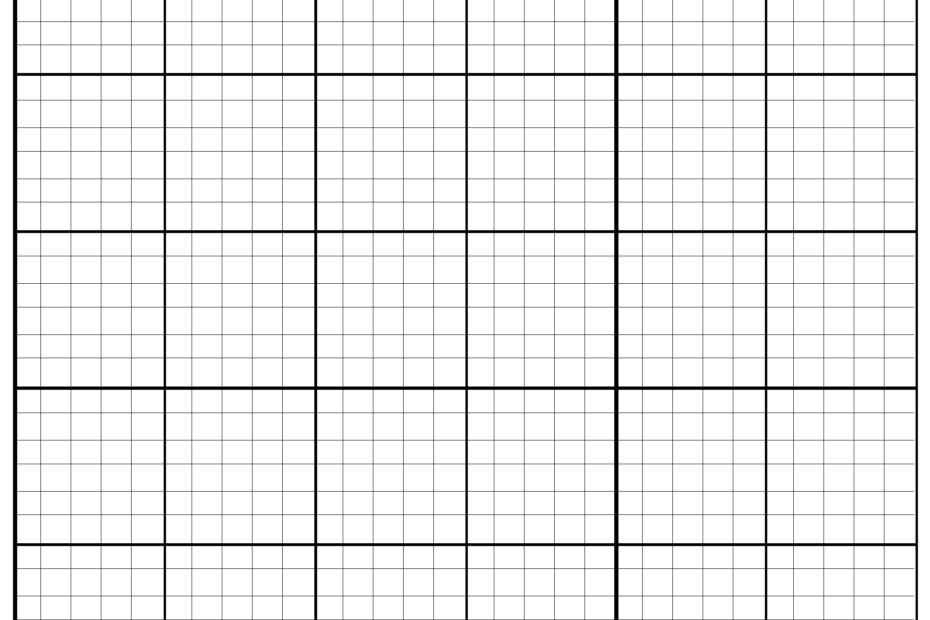 Large Graph Paper 3 Free Graph Paper Printable