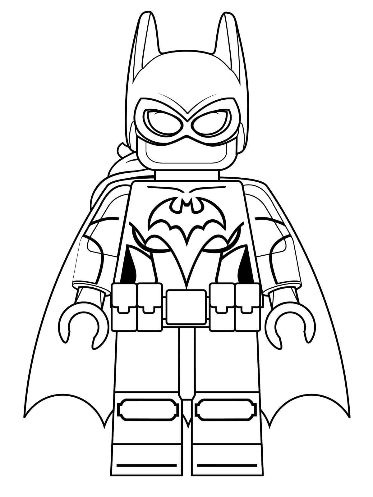 Lego Printable Coloring Pages