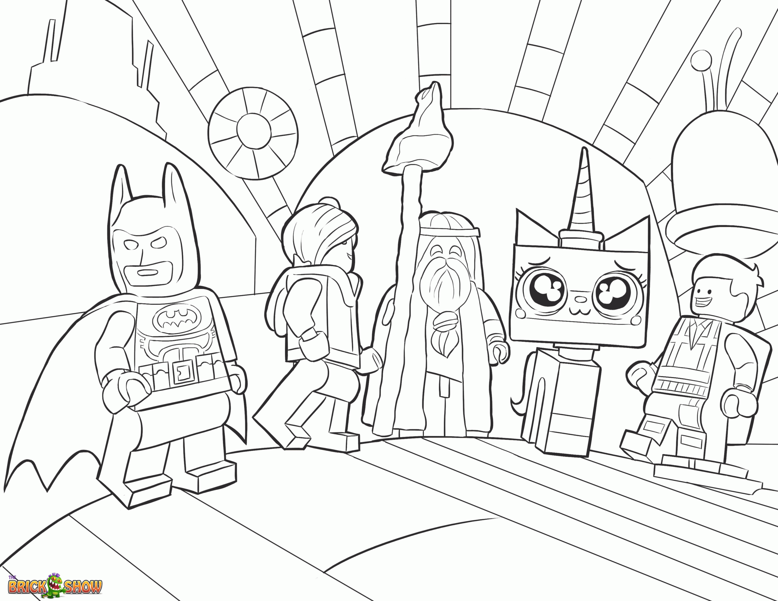 Lego Printables Coloring Sheets