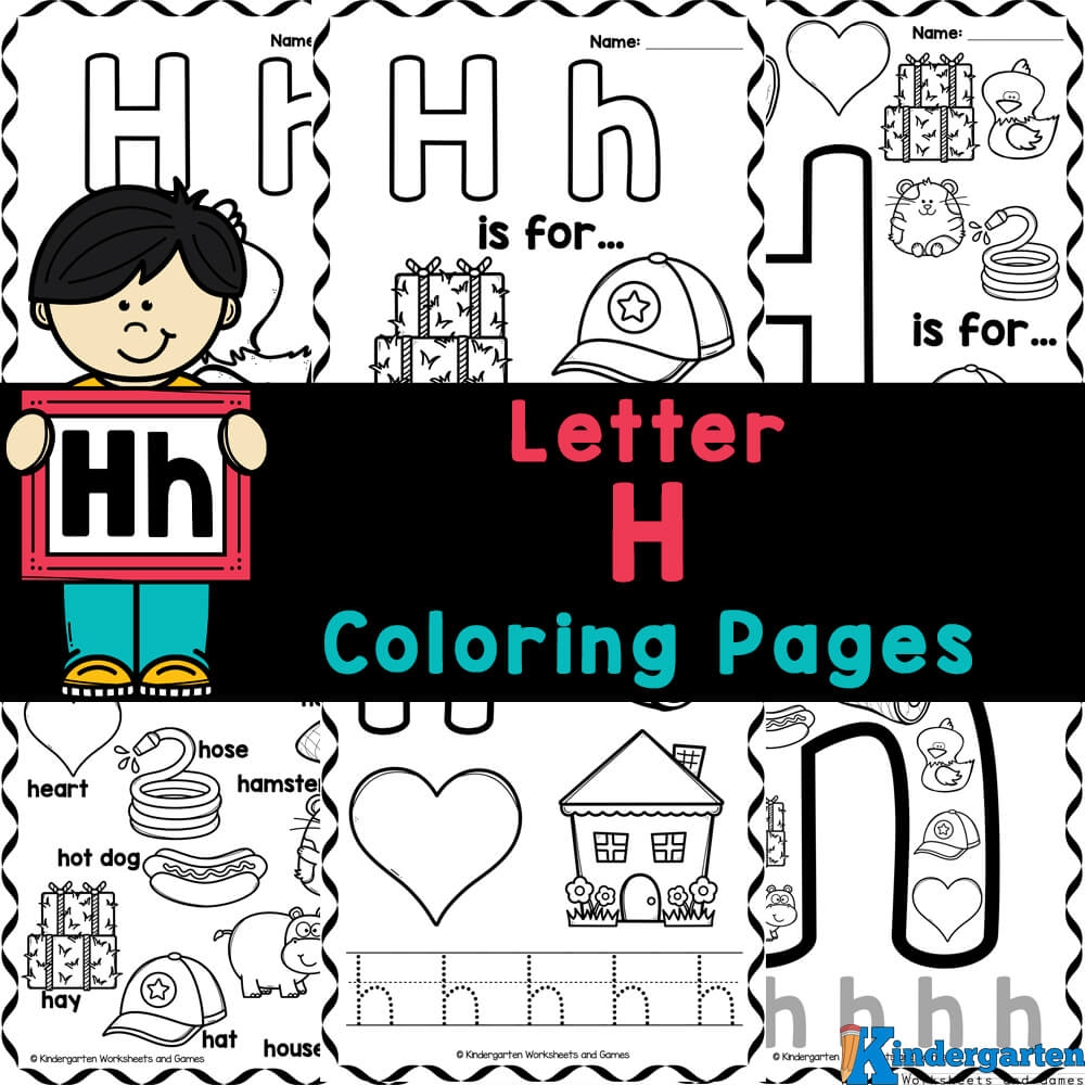 Letter H Coloring Sheet Free Printable Pdf Infoupdate