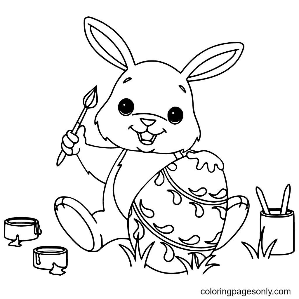 Little Easter Bunny Coloring Page Free Printable Coloring Pages Little Easter Bunny Coloring Page Free Printable Coloring Pages