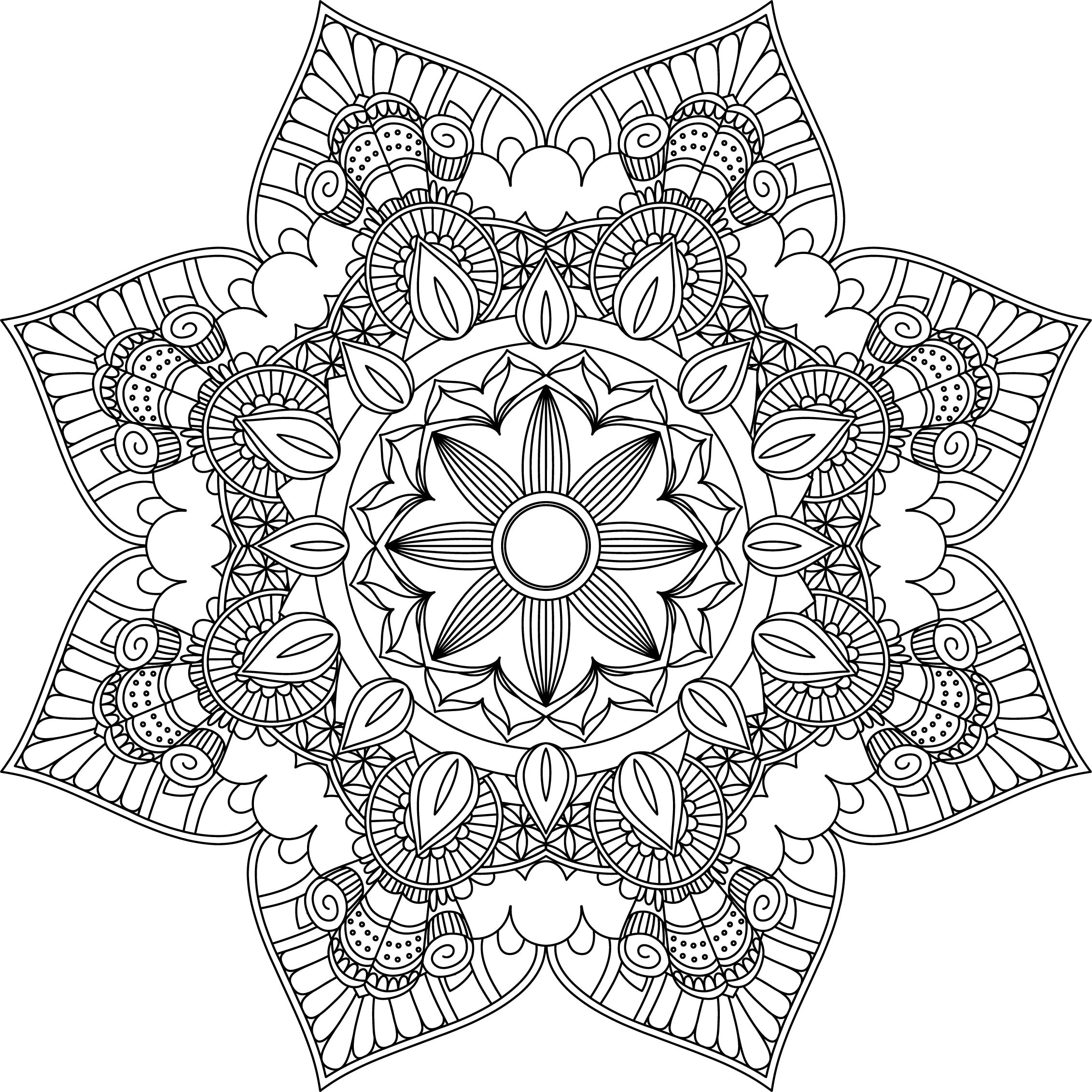 Mandala Coloring Pages Adult Coloring Sheet Printable Coloring Page Mandala Coloring Pages Adult Coloring Sheet Printable Coloring Page