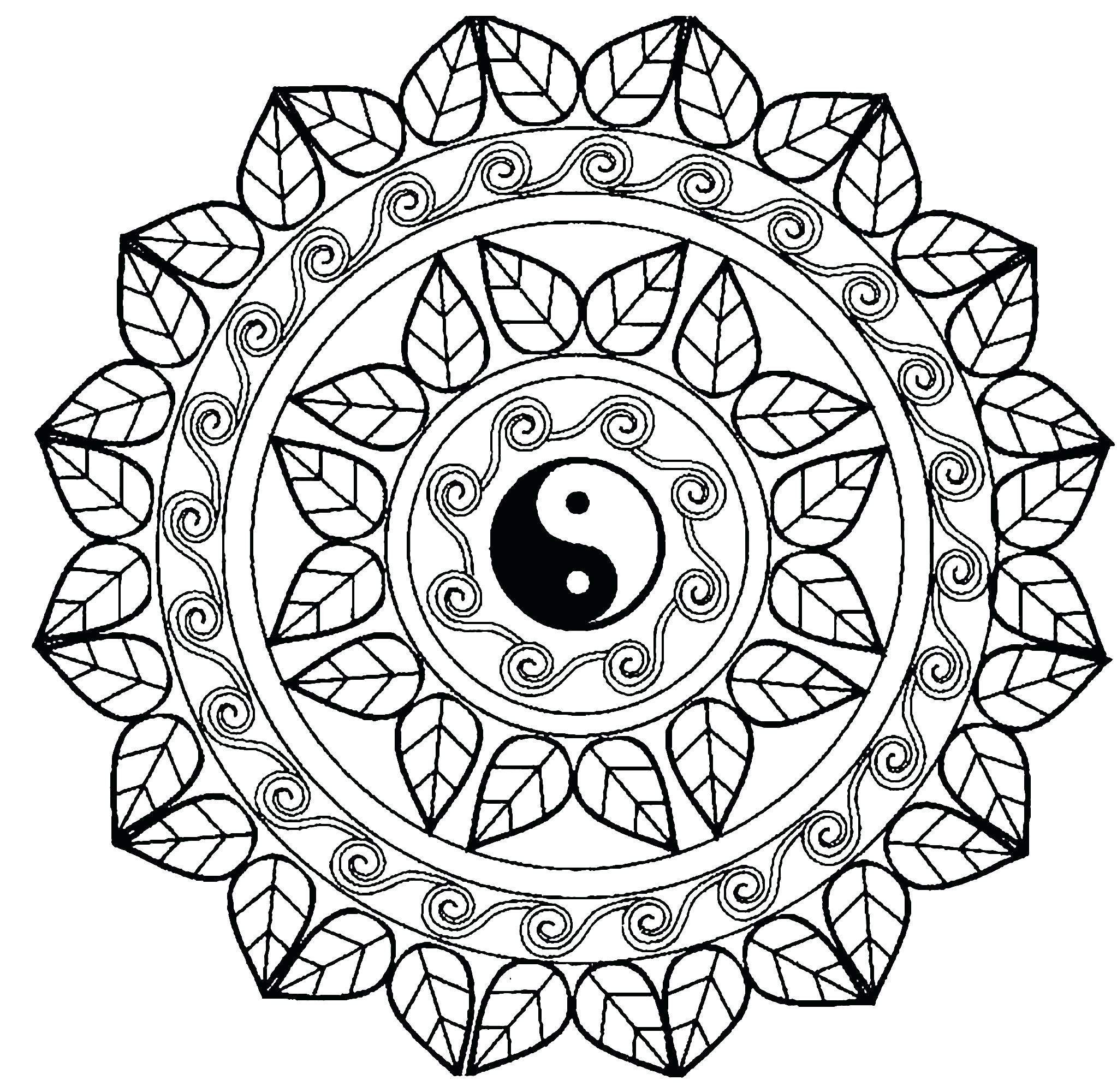 Mandala Coloring Pages Advanced Level Printable At GetColorings 