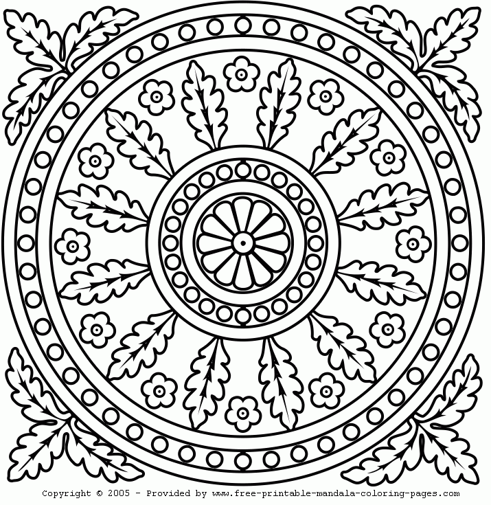Mandala Printable Coloring Sheets Prntbl concejomunicipaldechinu gov co