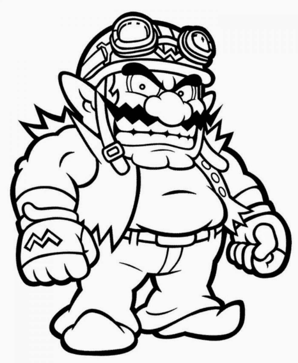 Mario Brothers Coloring Printables