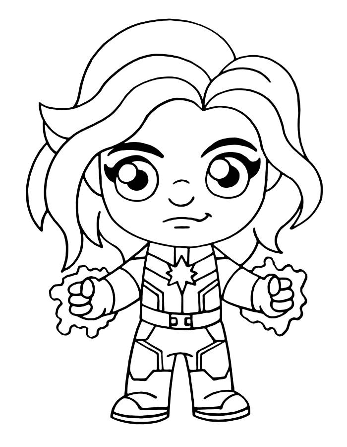 Marvel Coloring Pages Free Printable PDF 