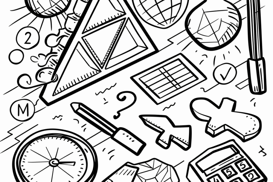 Math Coloring Pages Free Printable Worksheets Library