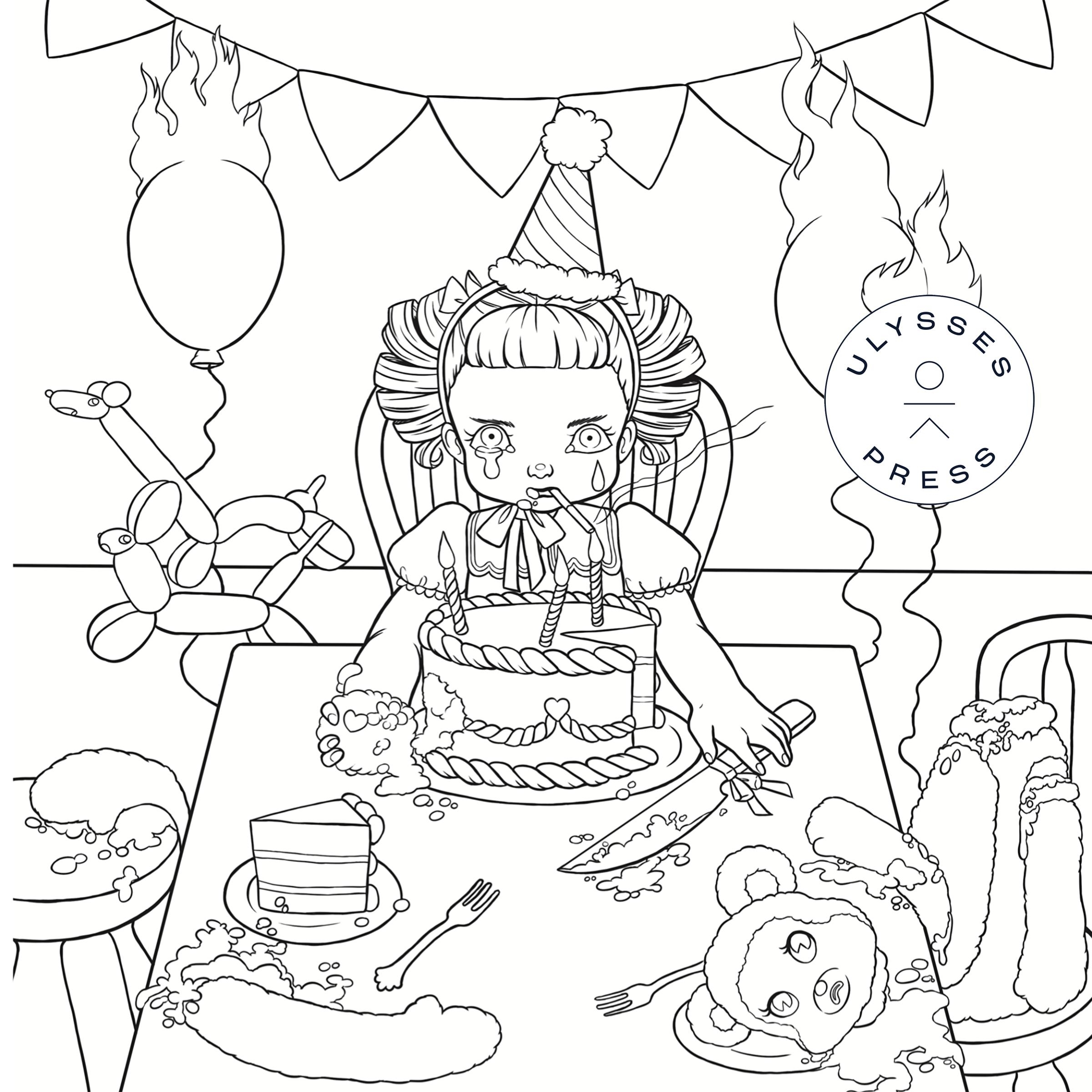 Melanie Martinez Coloring Pages Coloring Home