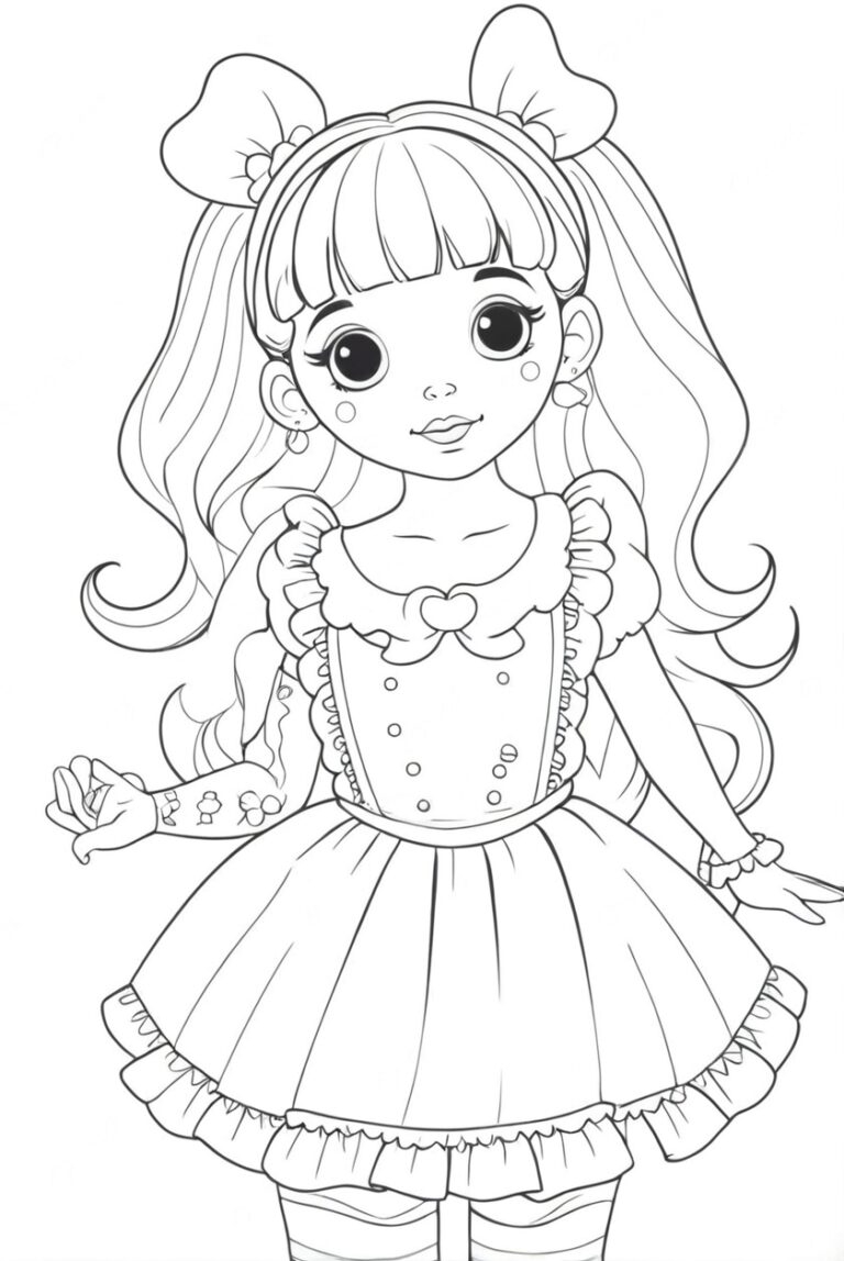 Melanie Martinez Coloring Pages ColoringDraft