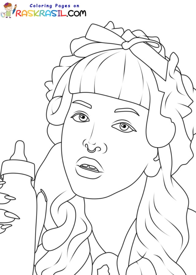 Melanie Martinez Coloring Pages