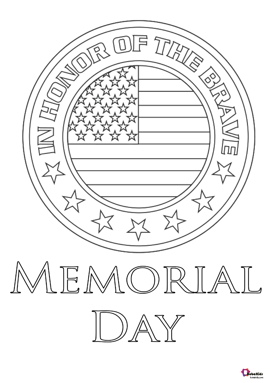 Memorial Day Coloring Sheets Printable