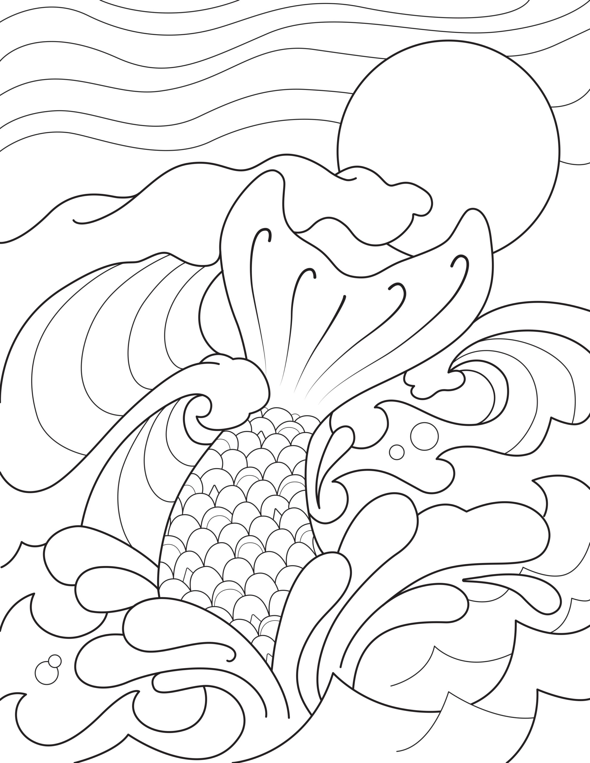 Mermaids Mermaid Coloring Pages