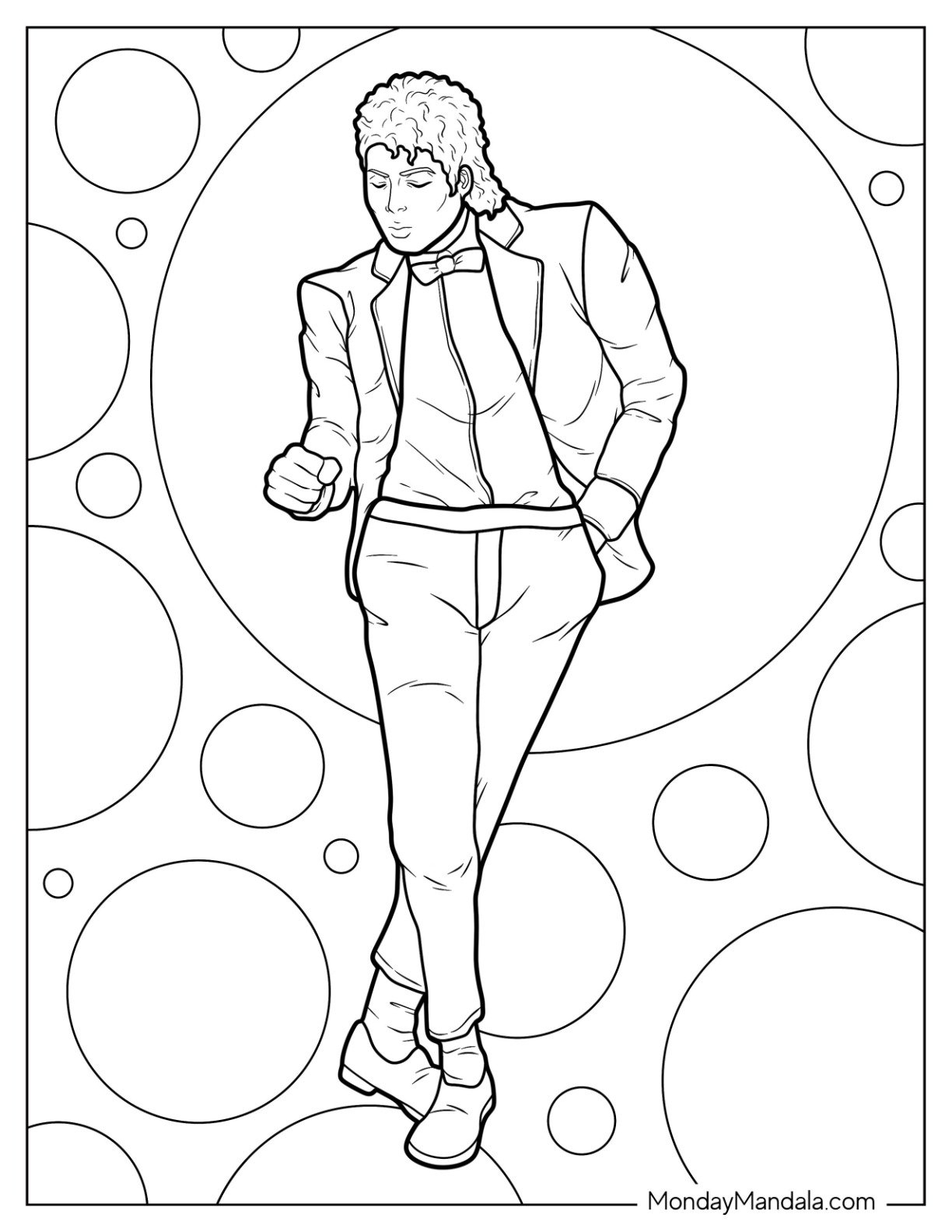 Michael Jackson Coloring Sheet Fidget Spinner Coloring Sheets 
