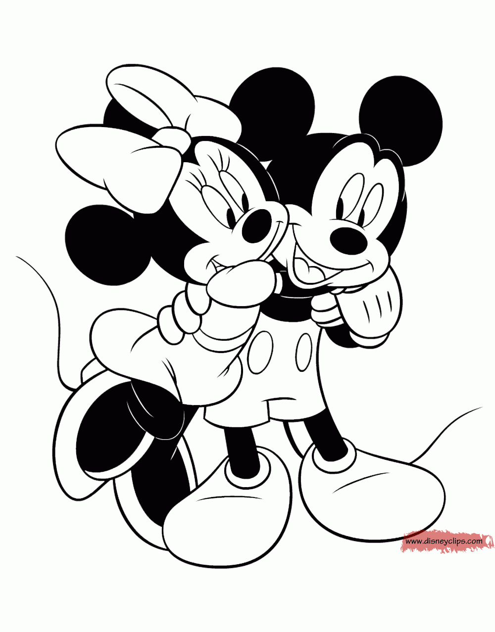 Mickey Mouse Coloring Sheets Printable