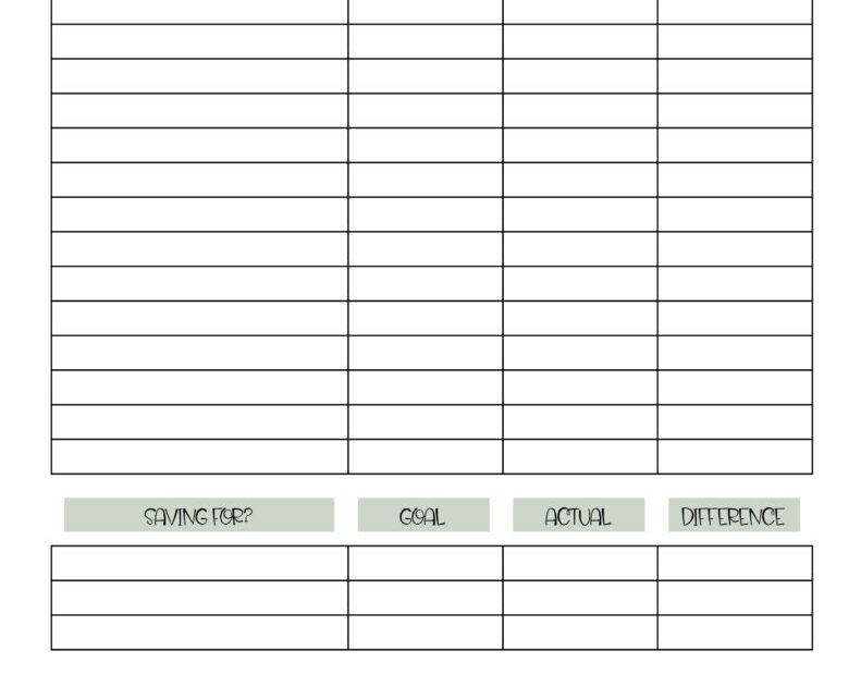 Monthly Budget Planners 20 FREE Printables Printabulls Worksheets