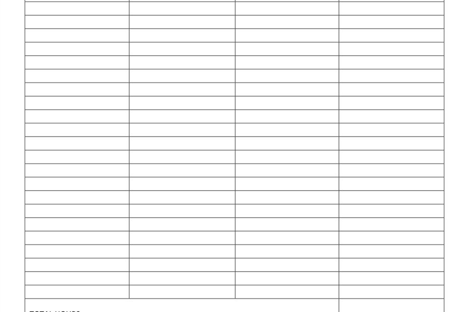 Monthly Time Sheets 10 Free PDF Printables Printablee