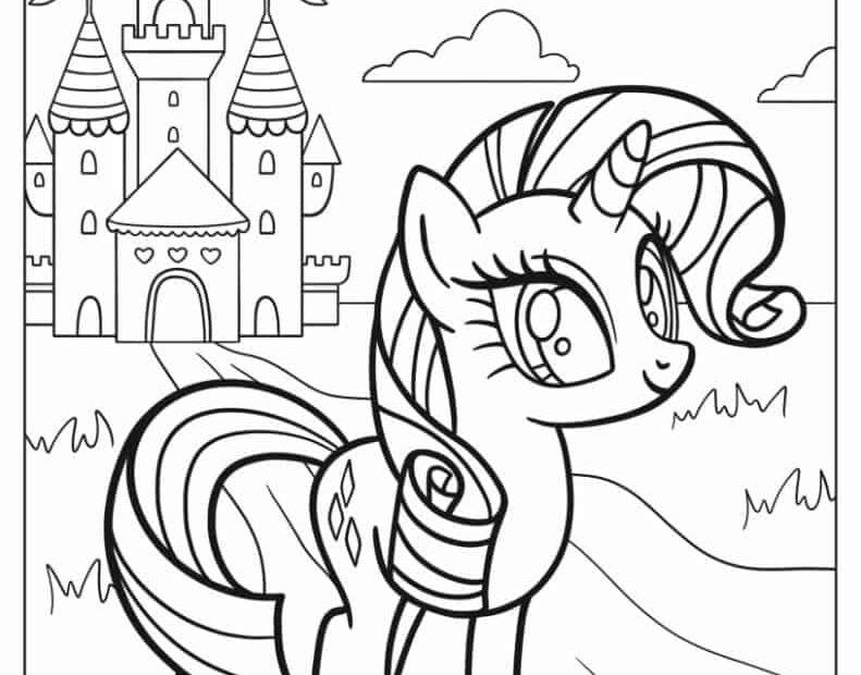 My Little Pony Free Printable Coloring Sheets Free Coloring Sheet