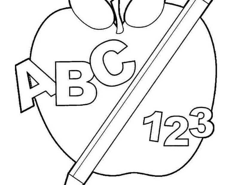 Normal ABC Coloring Page Free Printable Coloring Pages For Kids