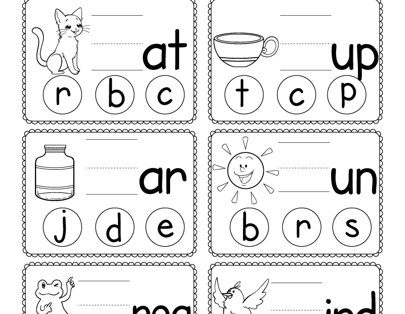 Phonics Pictures Printable Free Printable Free Templates Download