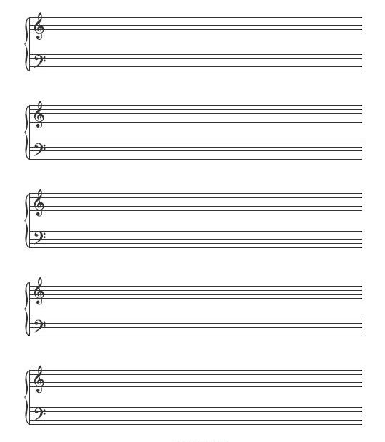 Piano Sheet Music Free Printable