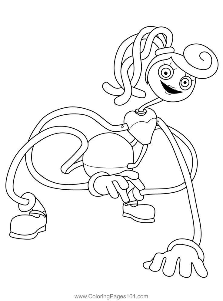 Pin On Poppy Playtime Coloring Pages