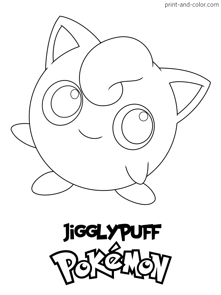 Pokemon Cat Coloring Pages Printable