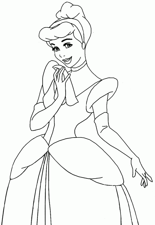 Princess Printable Coloring Sheets