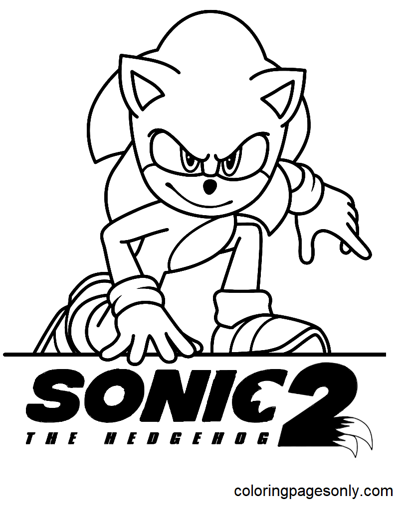 Print Sonic The Hedgehog Coloring Pages Sonic The Hedgehog Coloring 