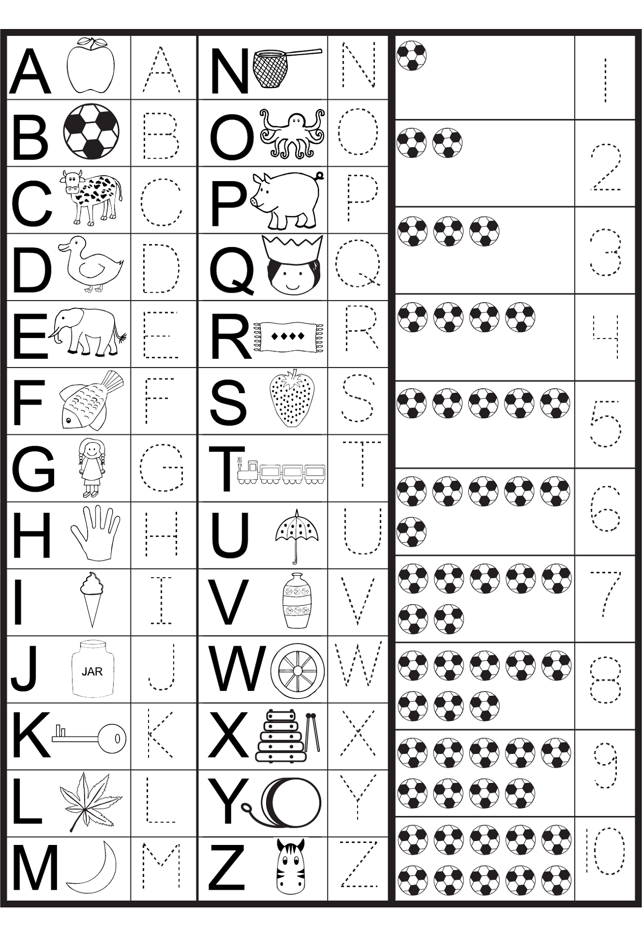 Printable Abc Sheets