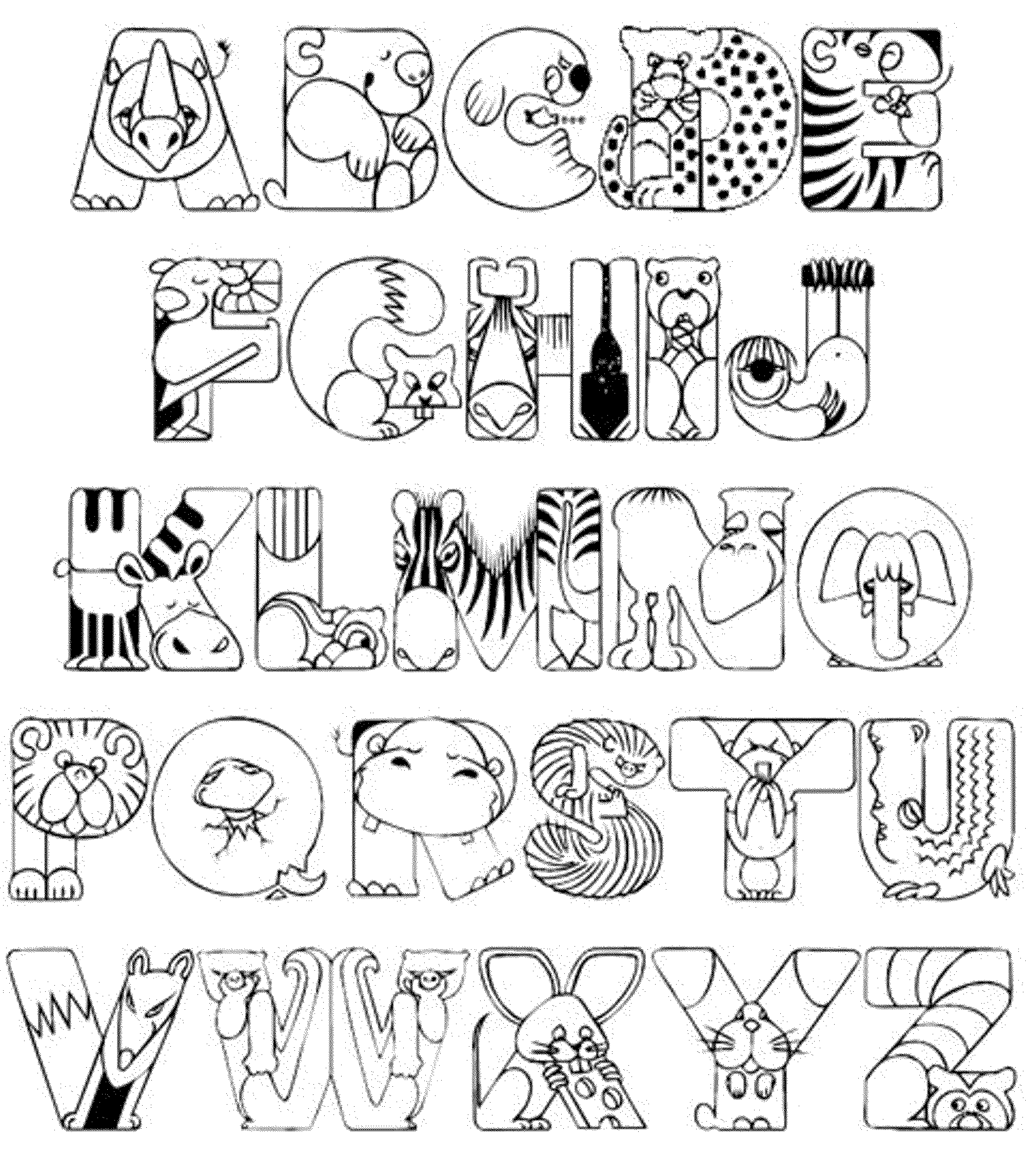 Printable Abc Sheets