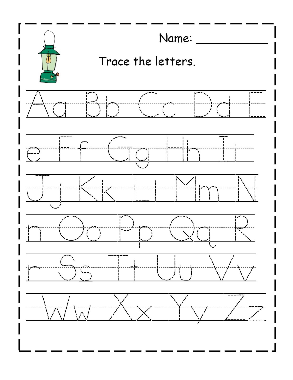 Printable Abc Sheets