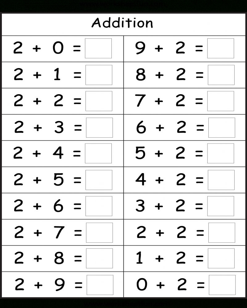 Printable Addition Sheets For Kindergarten Printable New Year Banners
