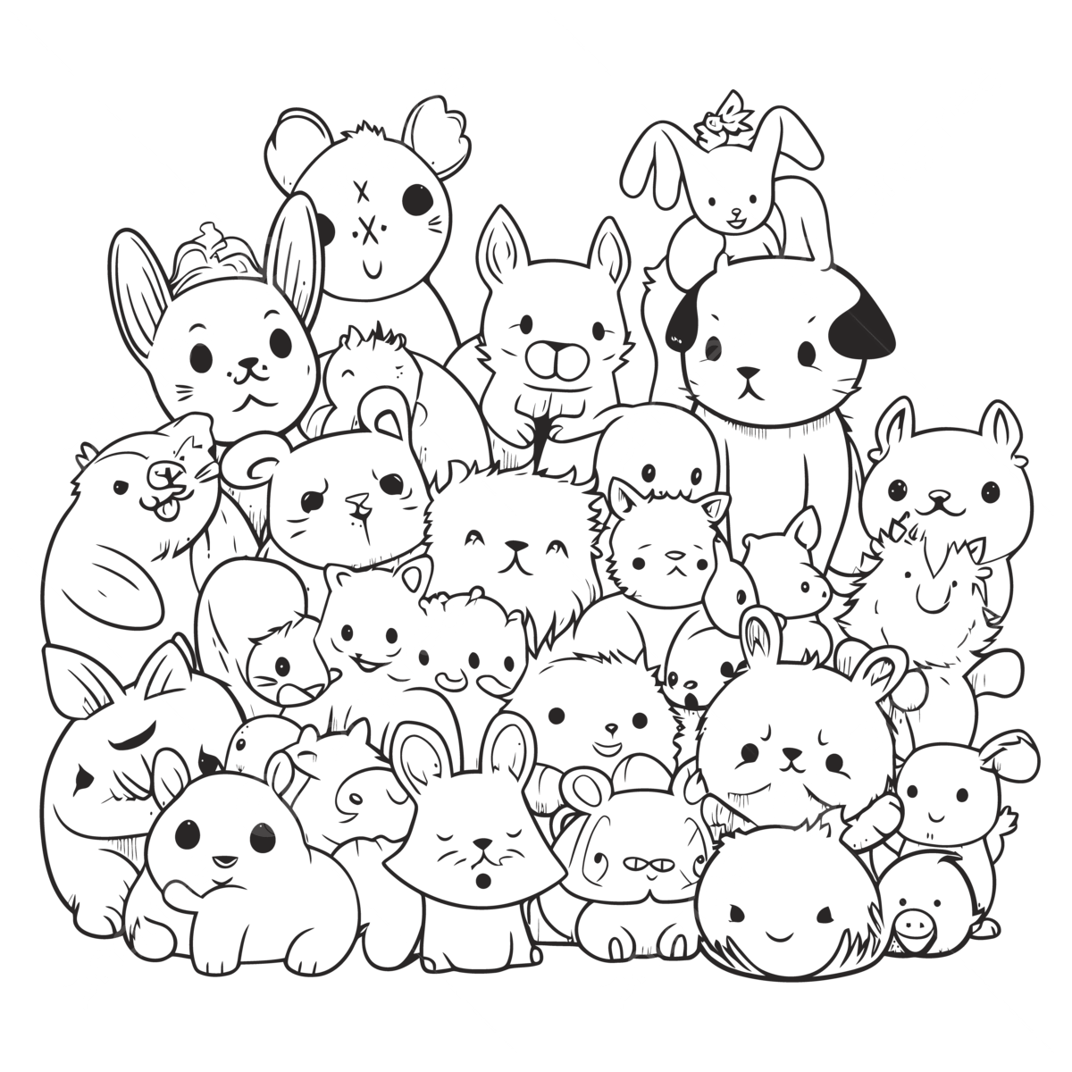 Printable Animal Coloring Sheets Prntbl concejomunicipaldechinu gov co