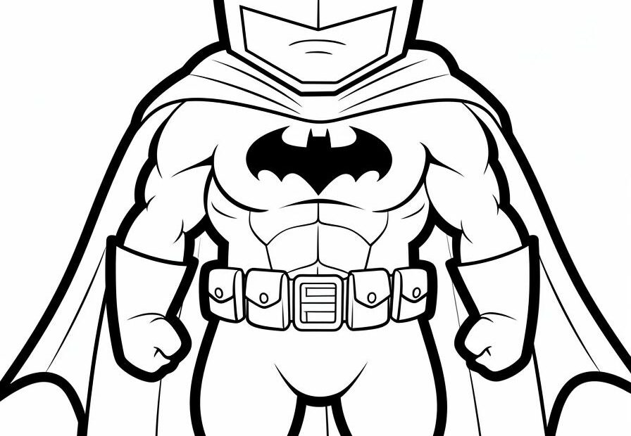 Printable Batman Coloring Sheets Educational Printable Activities
