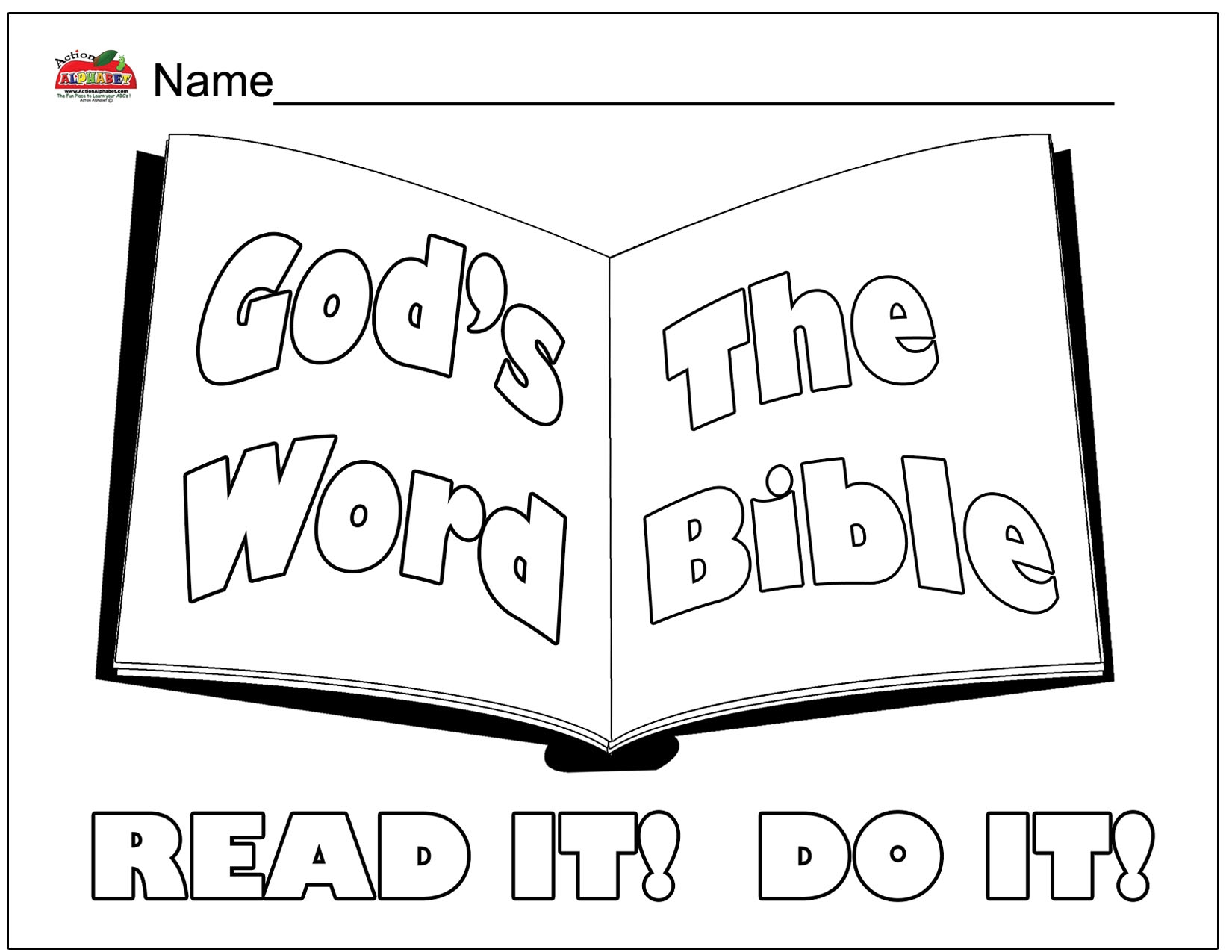 Printable Bible Coloring Pages ColoringMe
