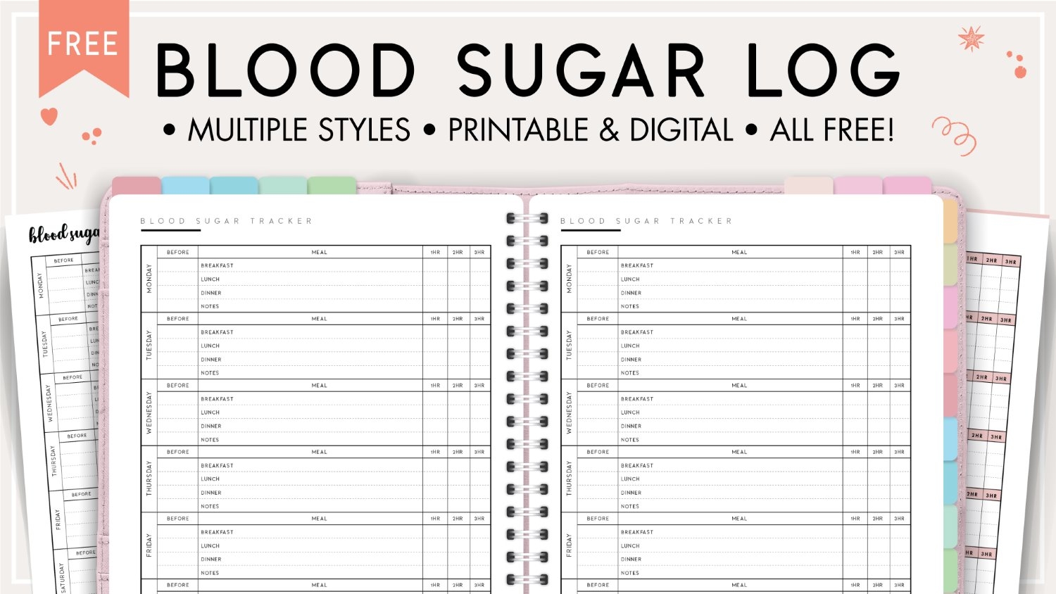 Printable Blood Sugar Log Sheet Printable Forms Free Online