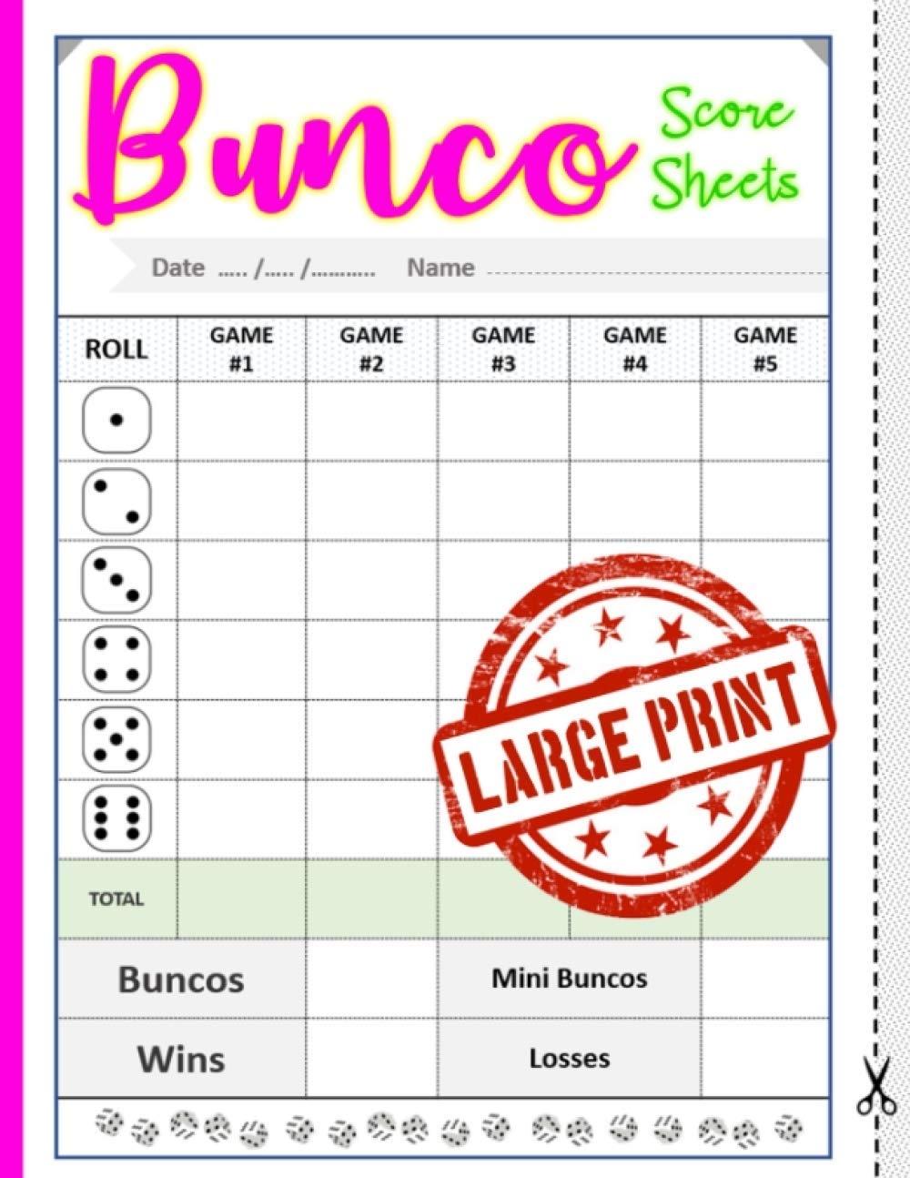 Printable Bunco Score Sheet Fillable Form 2022
