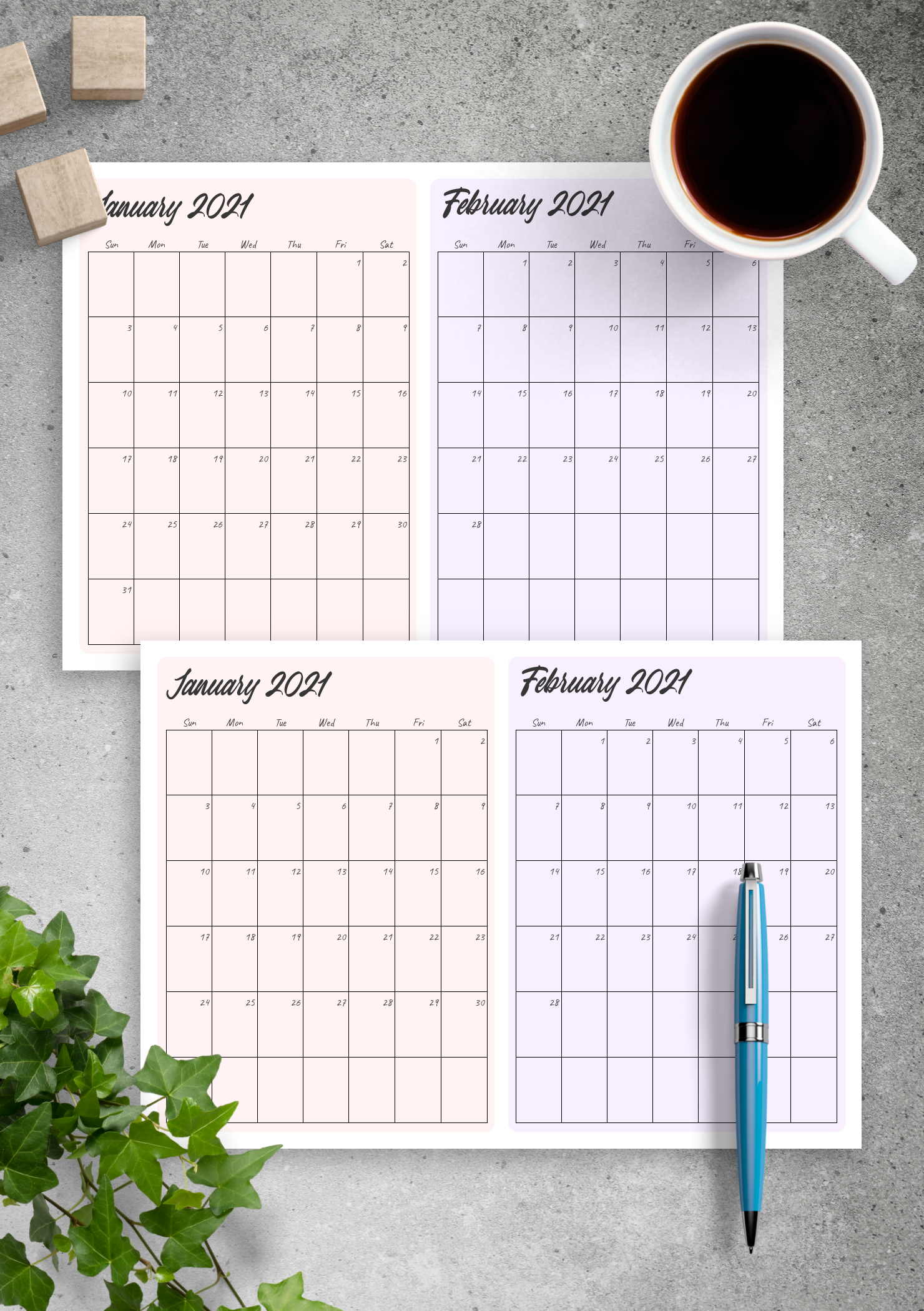 Printable Calendars 2 Months Long Sheet Example Calendar Printable