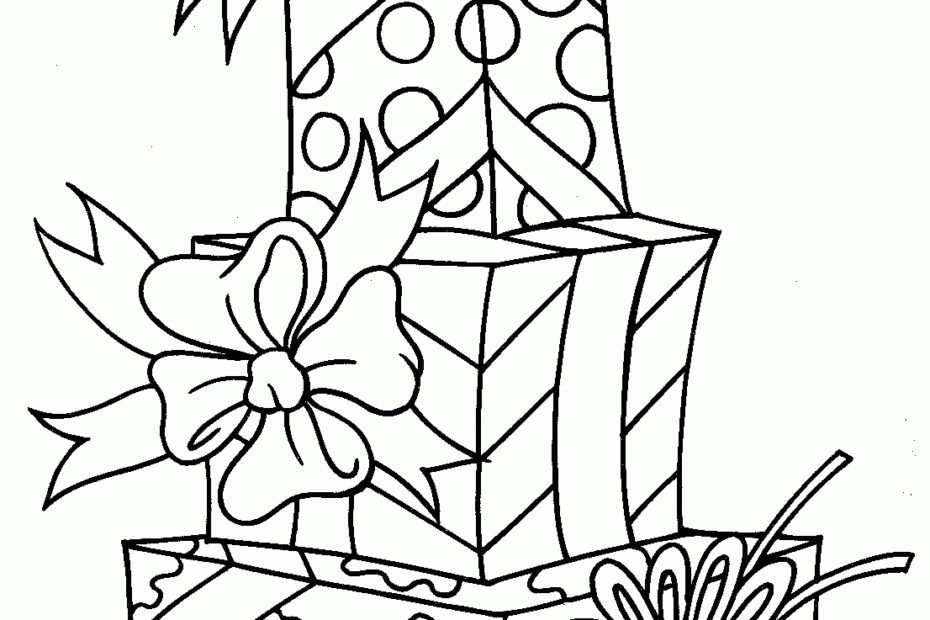 Printable Christmas Color Sheets