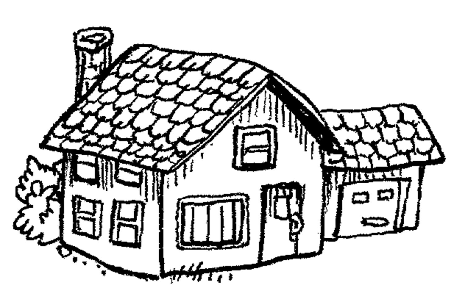 Printable Coloring Pages House
