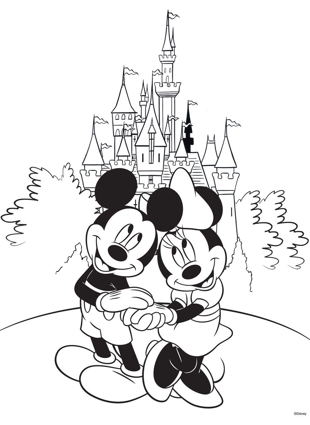 Printable Coloring Sheets Disney Printable Calendars AT A GLANCE