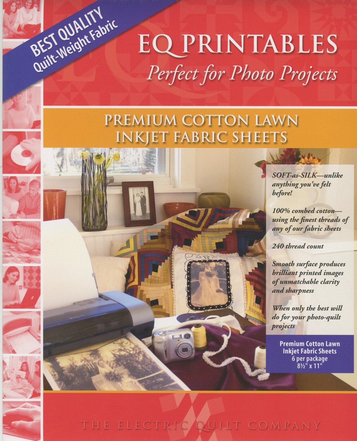 Printable Cotton Lawn Fabric Sheets 657920311725