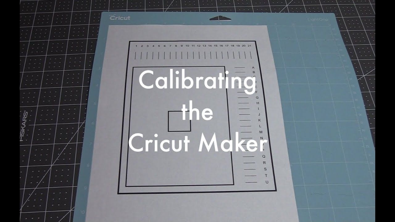 Printable Cricut Calibration Sheet Calendar Productivity Hacks